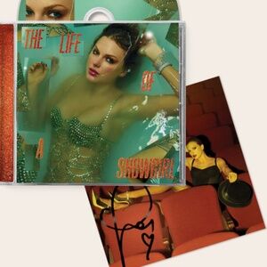 Taylor Swift The Life of A Showgirl CD + Hand Signed Photo 4 - NEW and SEALED